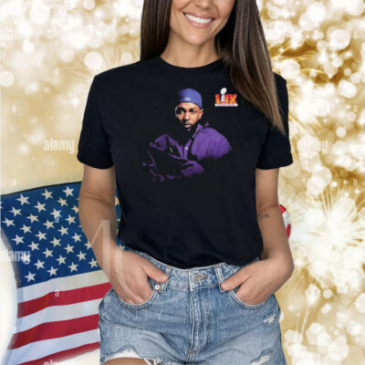 Official Kendrick Lamar Super Bowl LIX Apple Music Halftime Show Hip Hop MVP Takes The Big Stage 2025 Shirt