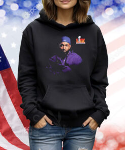 Official Kendrick Lamar Super Bowl LIX Apple Music Halftime Show Hip Hop MVP Takes The Big Stage 2025 Shirt