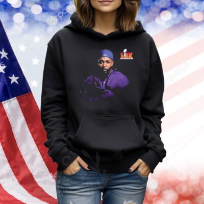 Official Kendrick Lamar Super Bowl LIX Apple Music Halftime Show Hip Hop MVP Takes The Big Stage 2025 Shirt