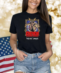 Official Kreator Demonic Summer 2025 European Tour Dates Shirt