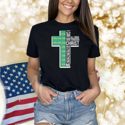 Official North Dakota State Bison NDSU I Can Do All Things Through Christ Who Strengthen Me Shirt