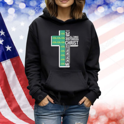 Official North Dakota State Bison NDSU I Can Do All Things Through Christ Who Strengthen Me Shirt