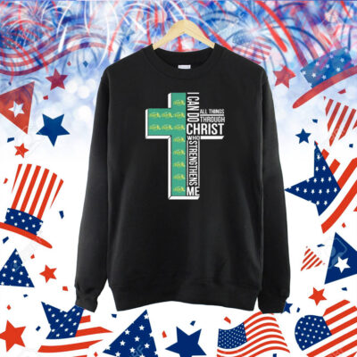 Official North Dakota State Bison NDSU I Can Do All Things Through Christ Who Strengthen Me Shirt