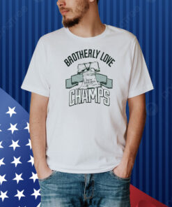 Official Philadelphia Eagles Philly New Heights Brotherly Love Champs Bell Shirt