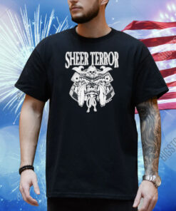 Official Sheer Terror Samurai Bulldog Warrior Shirt