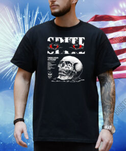 Official Spite Dedication To Flesh Eyes Skull Shirt