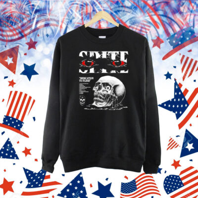 Official Spite Dedication To Flesh Eyes Skull Shirt