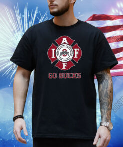 Ohio State Buckeyes International Association Fire Fighters Go Bucks Shirt
