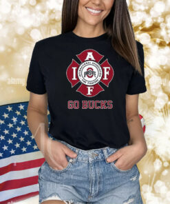 Ohio State Buckeyes International Association Fire Fighters Go Bucks Shirt