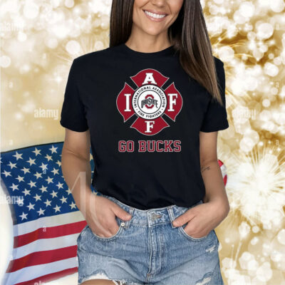 Ohio State Buckeyes International Association Fire Fighters Go Bucks Shirt