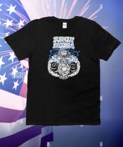 Oliver Francis Burnout Records Big T-Shirt