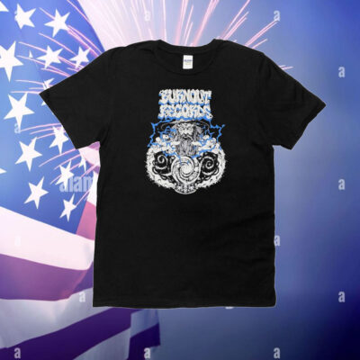 Oliver Francis Burnout Records Big T-Shirt