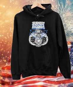 Oliver Francis Burnout Records Big T-Shirt
