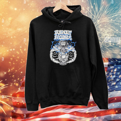 Oliver Francis Burnout Records Big T-Shirt