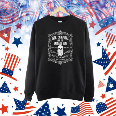 Phil Campbell And The Bastard Sons No Nonsense Rock N’ Roll Whiskey Shirt