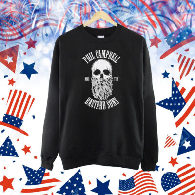 Phil Campbell And The Bastard Sons Skull Beard Shirt