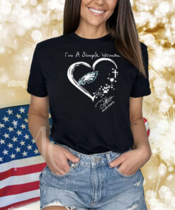 Philadelphia Eagles Philly I’m A Simple Woman Jalen Hurts Heart Shirt