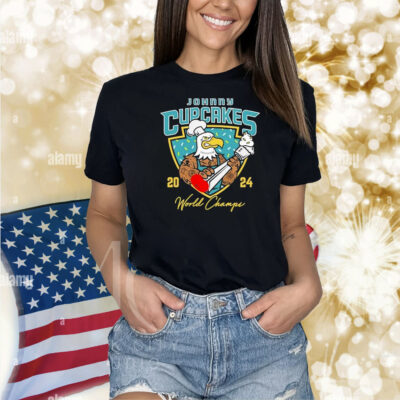 Philadelphia Eagles Philly Johnny Cupcakes Bird World Champs Super Bowl 2024 Shirt
