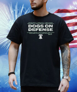 Philadelphia Football: Dogs On Defense Shirt
