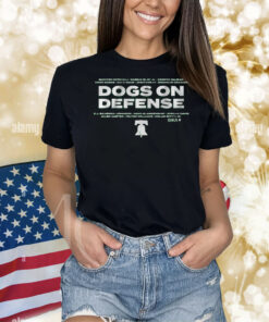Philadelphia Football: Dogs On Defense Shirt
