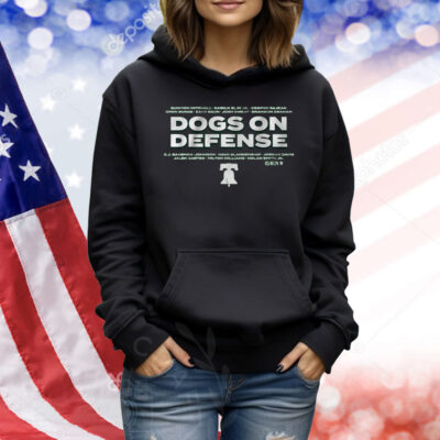Philadelphia Football: Dogs On Defense Shirt