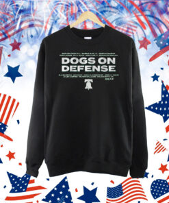 Philadelphia Football: Dogs On Defense Shirt