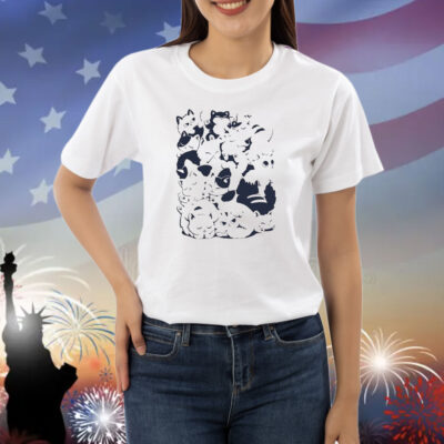 Pixel Eyebat Purrfect Afternoon Cats Shirt