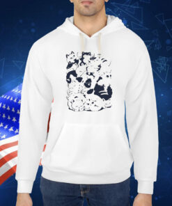 Pixel Eyebat Purrfect Afternoon Cats Shirt