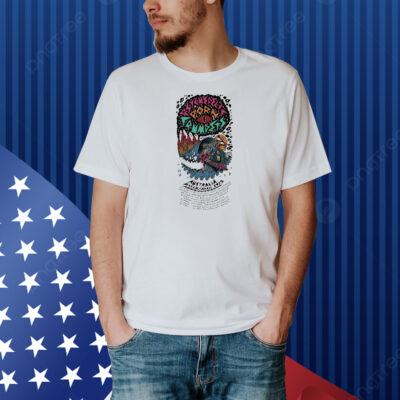 Psychedelic Porn Crumpets Australia Mar-Apr 2025 Tour Shirt