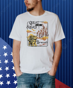 Quest Fantasy Squad Broccoli Cat Shirt