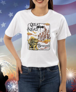 Quest Fantasy Squad Broccoli Cat Shirt