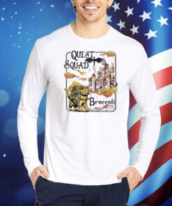 Quest Fantasy Squad Broccoli Cat Shirt