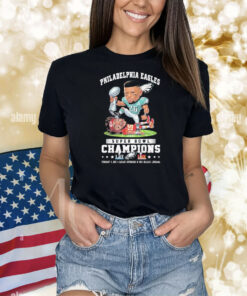 Saquon Barkley Beat Stomp Patrick Mahomes Philadelphia Eagles Philly Vs Kansas City Chiefs Super Bowl Champions 2025 Nola Shirt