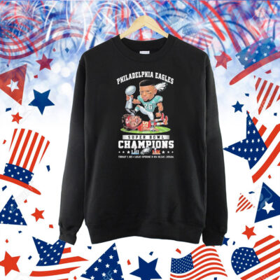 Saquon Barkley Beat Stomp Patrick Mahomes Philadelphia Eagles Philly Vs Kansas City Chiefs Super Bowl Champions 2025 Nola Shirt