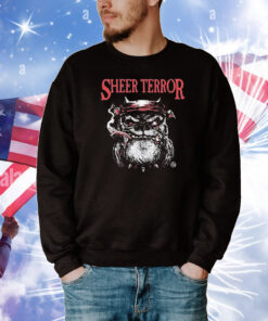 Sheer Terror Just Can’t Hate Enough Bulldog Cigarettes T-Shirt