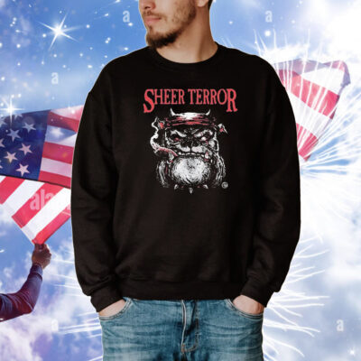 Sheer Terror Just Can’t Hate Enough Bulldog Cigarettes T-Shirt
