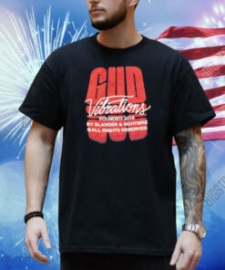 Slander Gud Vibrations Founned 2018 Graffiti Shirt