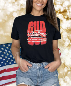 Slander Gud Vibrations Founned 2018 Graffiti Shirt