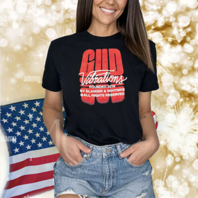 Slander Gud Vibrations Founned 2018 Graffiti Shirt