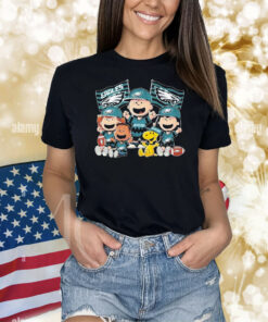 Snoopy And Friends Fan The Peanuts Philadelphia Eagles Philly Shirt