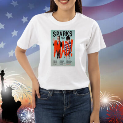 Sparks Mad Tour 2025 Shirt