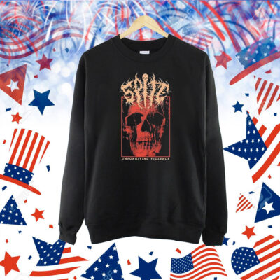 Spite Unforgiving Violence Skull Shirt