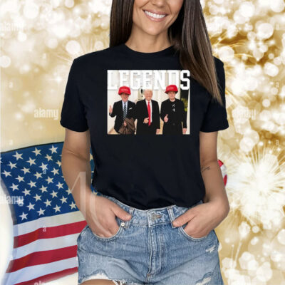 Team Trump Elon Musk Maga Legends Shirt