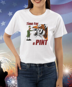 Time For A Pint Tiger St Patrick’s Day Shirt