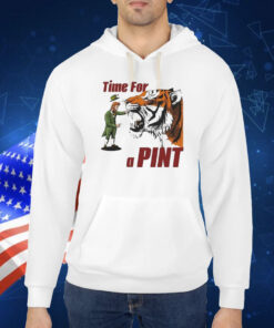 Time For A Pint Tiger St Patrick’s Day Shirt
