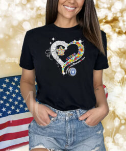 Toronto Maple Leafs Autism Accept Understand Love Heart Diamond Shirt
