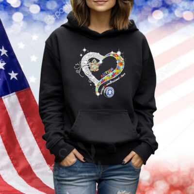 Toronto Maple Leafs Autism Accept Understand Love Heart Diamond Shirt