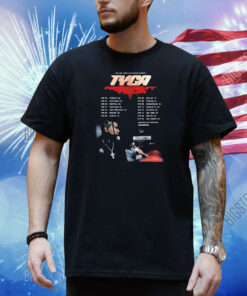 Tyga Red Light Tour 2025 Tour Dates Shirt