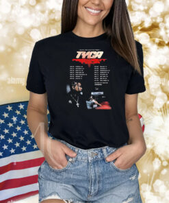 Tyga Red Light Tour 2025 Tour Dates Shirt