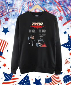 Tyga Red Light Tour 2025 Tour Dates Shirt